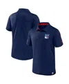 Fanatics Men's Navy New York Rangers Authentic Pro Jacquard Polo In Navy