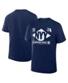 Fanatics Men's Navy New York Yankees 2025 Spring Training Grapefruit League True Icon T-shirt In Navy