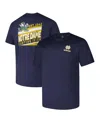 Fanatics Men's Navy Notre Dame Fighting Irish Big Tall Ideal Faded T-shirt In Navy