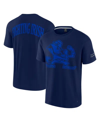 Fanatics Men's Navy Notre Dame Fighting Irish Iconic T-shirt