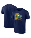Fanatics Men's Navy Notre Dame Fighting Irish State Lock In T-shirt