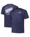 Fanatics Men's Navy Penn State Nittany Lions Big Tall Ideal Faded T-shirt In Navy