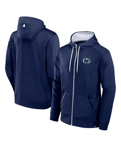 Fanatics Men's Navy Penn State Nittany Lions Defender Full-zip Hoodie
