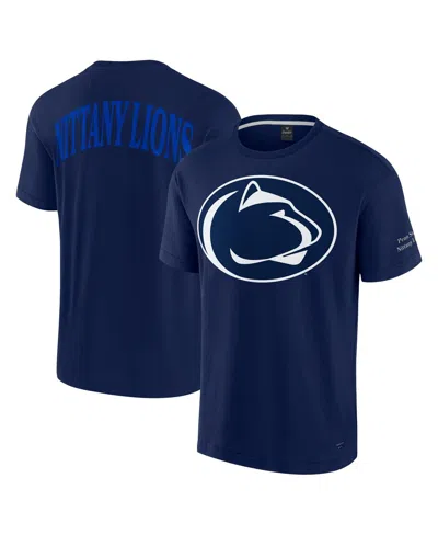 Fanatics Men's Navy Penn State Nittany Lions Iconic T-shirt In Blue