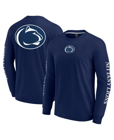 Fanatics Men's Navy Penn State Nittany Lions Strive Long Sleeve T-shirt