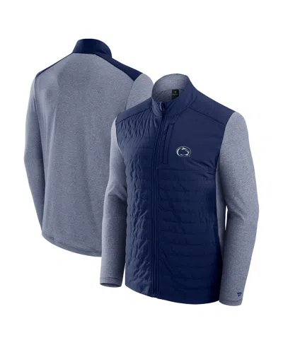 Fanatics Men's Navy Penn State Nittany Lions Tonal Primary Logo Full-zip Jacket In Blue