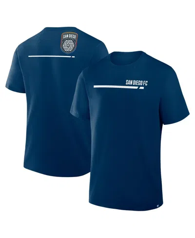 Fanatics Men's Navy San Diego Fc Corner Kick Legacy T-shirt