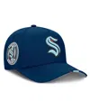 Fanatics Men's Navy Seattle Kraken 2025 Nhl Draft Authentic Pro On-stage Podium A-frame Adjustable Hat In Blue