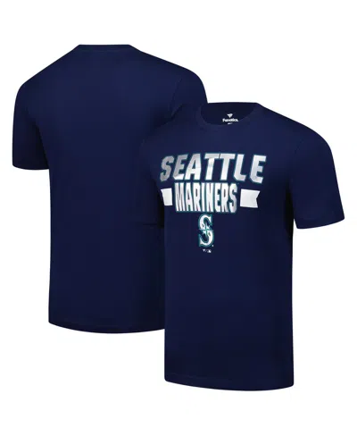 Fanatics Men's Navy Seattle Mariners Close Victory T-shirt In Blue