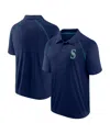 Fanatics Men's Navy Seattle Mariners Strong Alone Raglan Polo In Navy