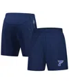 Fanatics Men's Navy St. Louis Blues Tech Training Shorts In Blue
