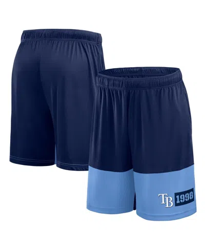 Fanatics Men's Navy Tampa Bay Rays Best Of The Best Shorts In Blue