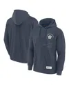 Fanatics Men's Blue Denver Nuggets Future Ground Info Elements Premium Pullover Hoodie