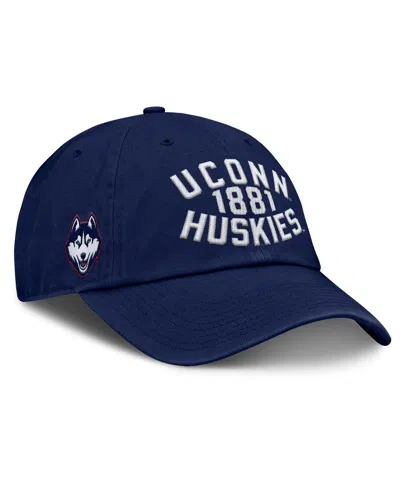 Fanatics Men's Navy Uconn Huskies Archer Adjustable Hat In Blue