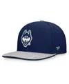 Fanatics Men's Navy Uconn Huskies Loden Snapback Hat In Blue