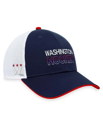 Fanatics Men's Navy Washington Capitals Authentic Pro Alternate Jersey Trucker Adjustable Hat
