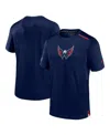 Fanatics Men's Navy Washington Capitals Authentic Pro Performance T-shirt In Navy