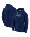 Fanatics Men's Navy Washington Capitals Elements Pace Pullover Hoodie In Navy