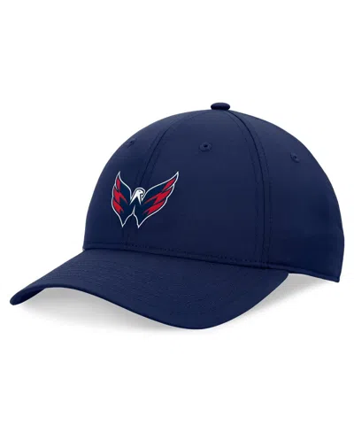 Fanatics Men's Navy Washington Capitals Front Office Ripstop Adjustable Hat In Blue