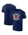 Fanatics Men's Washington Commanders Americana T-shirt In Navy