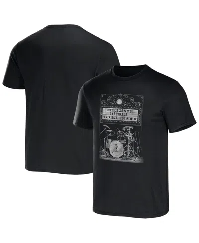 Fanatics Men's Nfl X Darius Rucker Collection By  Black Washington Commanders Band T-shirt