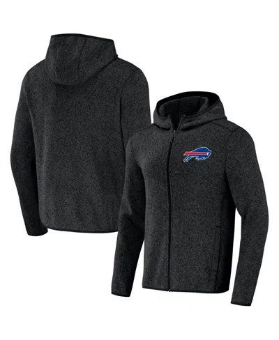 Fanatics Men's Nfl X Darius Rucker Collection By  Black Buffalo Bills Fleece Pullover Hoodie