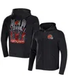 Fanatics Men's Nfl X Darius Rucker Collection By  Black Cleveland Browns Rocker Full-zip Hoodie In Black