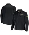 Fanatics Men's Nfl X Darius Rucker Collection By  Black New Orleans Saints Canvas Button-up Shirt Jac In Black
