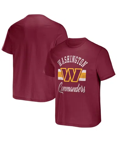 Fanatics Men's Nfl X Darius Rucker Collection By  Burgundy Washington Commanders T-shirt