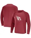 Fanatics Men's Nfl X Darius Rucker Collection By  Cardinal Arizona Cardinals Raglan Fleece Pullover S In Cardinal