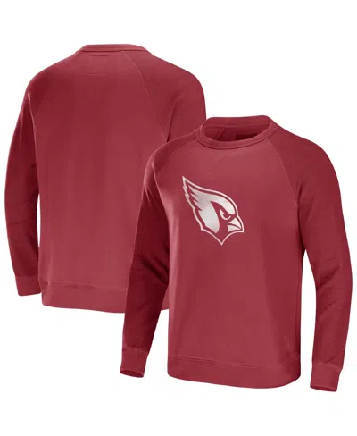 Fanatics Men's Nfl X Darius Rucker Collection By  Cardinal Arizona Cardinals Raglan Fleece Pullover S