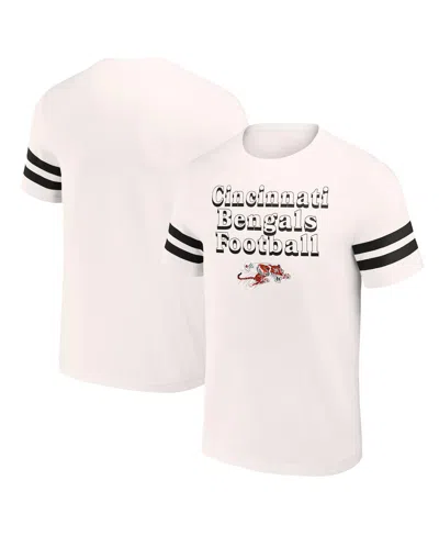 Fanatics Men's Nfl X Darius Rucker Collection By  Cream Cincinnati Bengals Vintage-like T-shirt