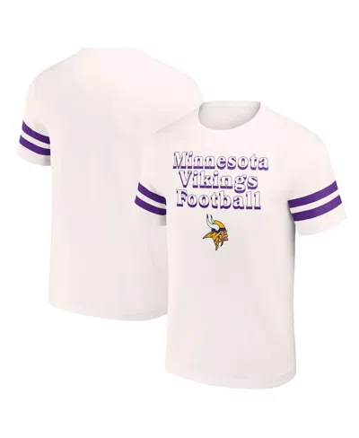 Fanatics Men's Nfl X Darius Rucker Collection By  Cream Minnesota Vikings Vintage-like T-shirt
