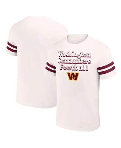 Fanatics Men's Nfl X Darius Rucker Collection By  Cream Washington Commanders Vintage-like T-shirt