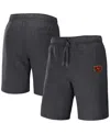 Fanatics Men's Nfl X Darius Rucker Collection By  Heather Charcoal Buffalo Bills Logo Shorts In Heather Charcoal