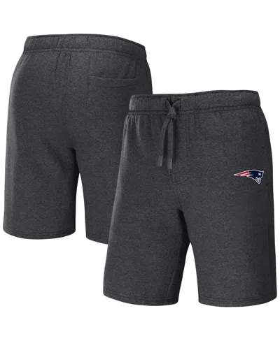 Fanatics Men's Nfl X Darius Rucker Collection By  Heather Charcoal New England Patriots Logo Shorts