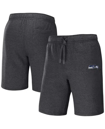 Fanatics Men's Nfl X Darius Rucker Collection By  Heather Charcoal Seattle Seahawks Logo Shorts