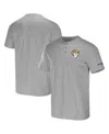 Fanatics Men's Nfl X Darius Rucker Collection By  Heather Gray Los Angeles Rams Henley T-shirt In Heather Gray