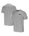 Fanatics Men's Nfl X Darius Rucker Collection By  Heather Gray Seattle Seahawks Henley T-shirt In Heather Gray