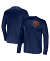 Fanatics Men's Nfl X Darius Rucker Collection By  Navy Chicago Bears Team Long Sleeve T-shirt In Navy