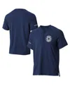 Fanatics Men's Nfl X Darius Rucker Collection By  Navy Dallas Cowboys Washed Raglan Henley T-shirt In Navy