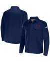 Fanatics Men's Nfl X Darius Rucker Collection By  Navy New England Patriots Canvas Button-up Shirt Ja In Navy