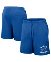 Fanatics Men's Nfl X Darius Rucker Collection By  Royal New York Giants Washed Shorts In Royal