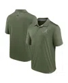 Fanatics Men's Olive Alabama Crimson Tide Oht Defender Polo In Olive