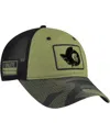 Fanatics Men's Olive Ottawa Senators Military Appreciation Trucker Adjustable Hat