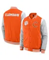 Fanatics Men's Orange Clemson Tigers Elements Elite Full-snap Jacket In Orange