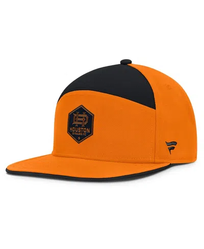 Fanatics Men's Orange Houston Dynamo Fc Mezzala Snapback Hat