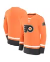 Fanatics Men's Orange Philadelphia Flyers Vintage High Point Long Sleeve T-shirt In Orange