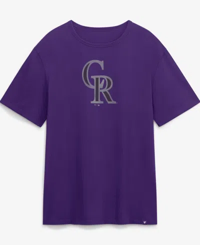 Fanatics Men's Purple Colorado Rockies Logo Legacy T-shirt
