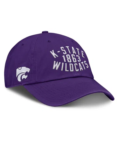 Fanatics Men's Purple Kansas State Wildcats Archer Adjustable Hat